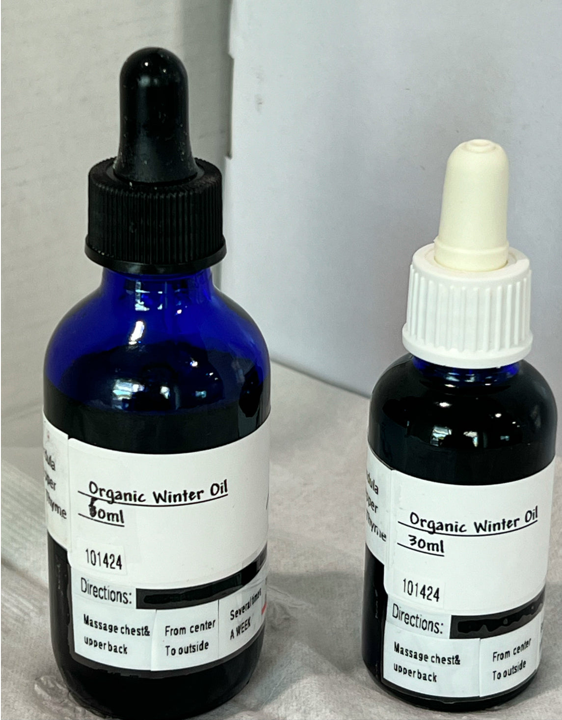 Organic Baby Winter Massage Oil 60ml