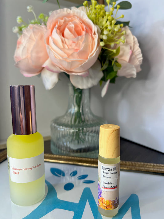Tuberose Perfume Oil and Spray 50cc