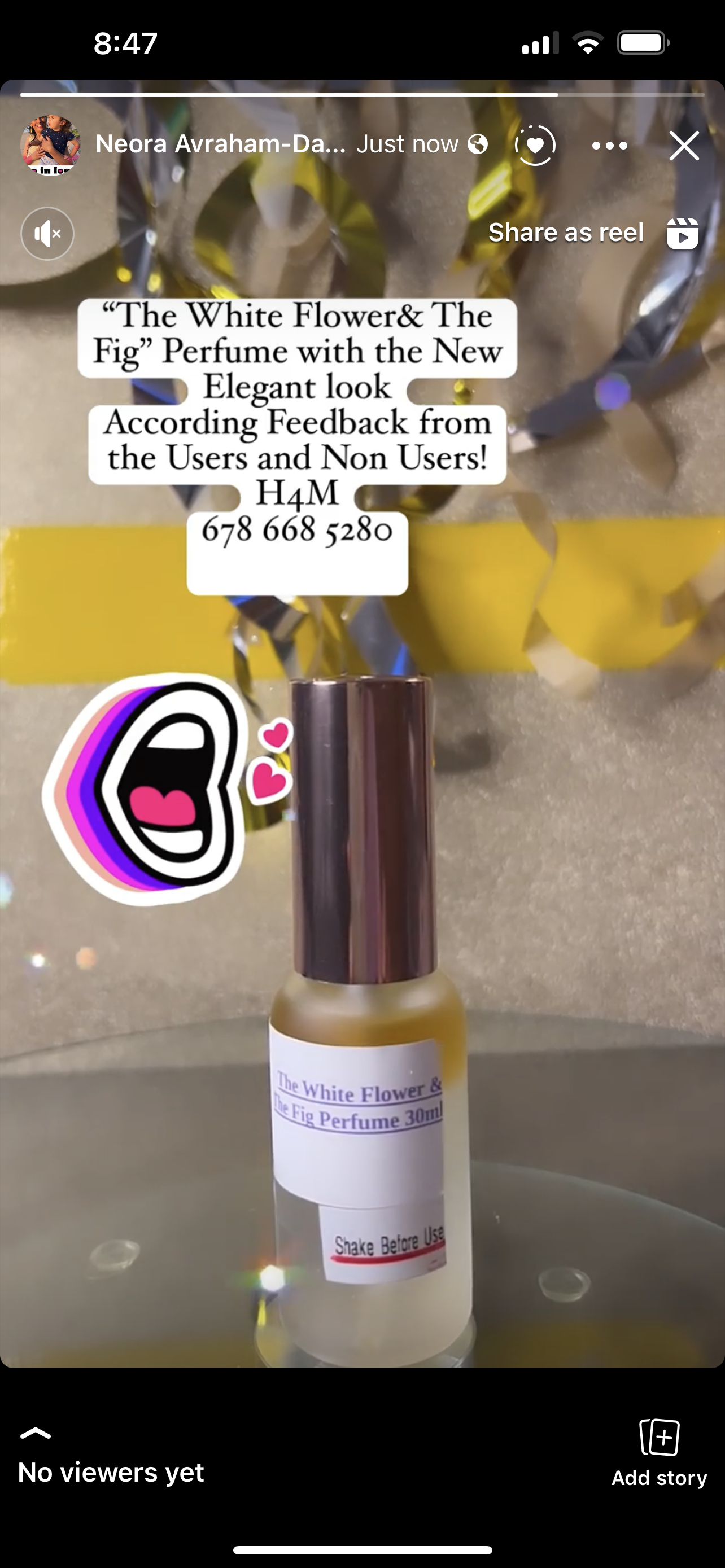 The White Flower & The Fig Perfume Spray 30ml