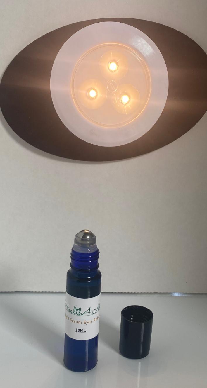 Organic Night Eye Massage Serum Roller 10ml
